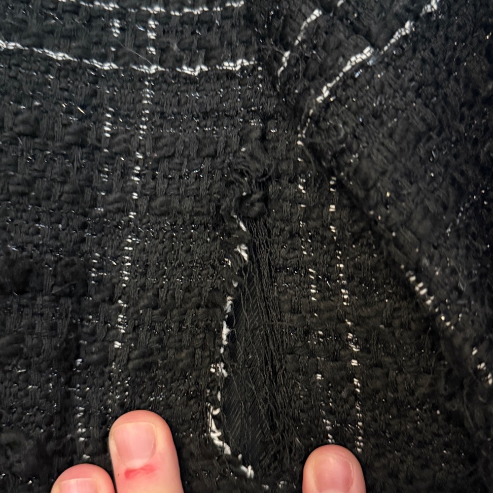 Zara basic tweed blazer jacket - Picture 7 of 10